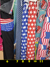 Load image into Gallery viewer, Fourth of July prints available4 way stretch Spandex