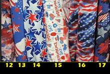 Load image into Gallery viewer, Fourth of July prints available4 way stretch Spandex