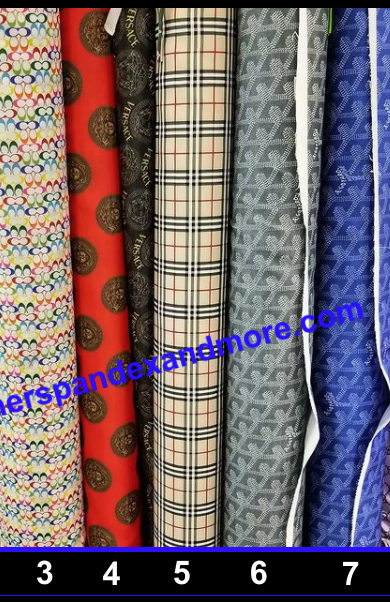 Designer Inspired fabrics NO STRETCH Canvas