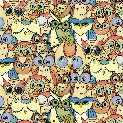 Owl Print 4 way Spandex 16.99 at checkout