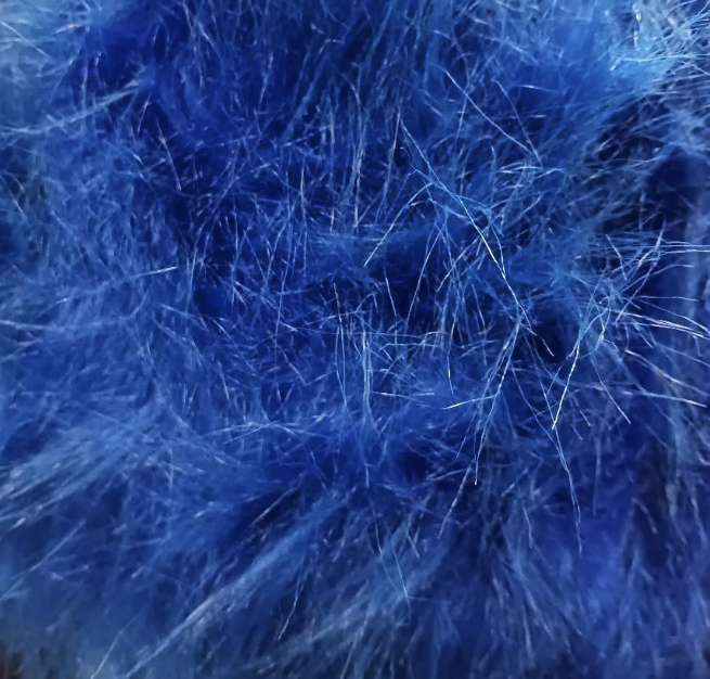 Fake Fur Shag NO STRETCH Royal Blue