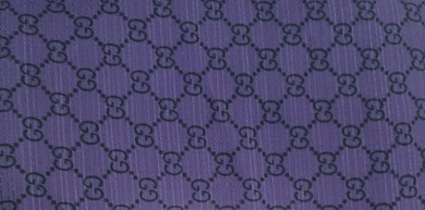 Purple Jacquard Designer Fabric By The Yard, GG Monogram Fabric