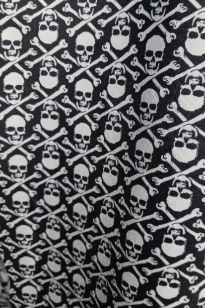 Skulls and X Bones 4 way Spandex 16.99 at checkout