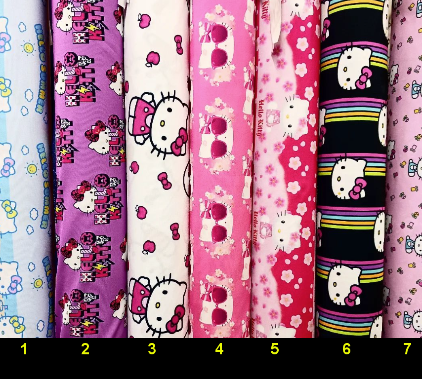 Hello Kitty 4 way Stretch Spandex