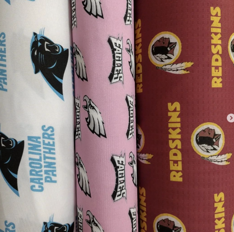 NFL Super Soft Fluffy Stadium Blanket-House blanket-Robe Material 2 yard Min. Orderl