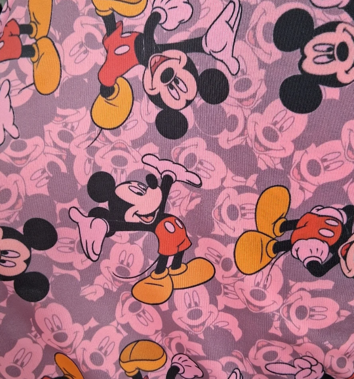 Mickey 4 way stretch Spandex