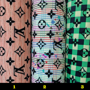 Pre-Owned Designer Inspired Fabric 4 ways Spandex
