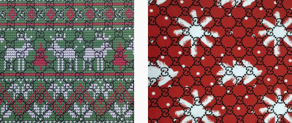 Holiday 4 way stretch Designer Inspired Fabric $16.99 a yard