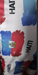 HAITI FLAG 4 way stretch Spandex