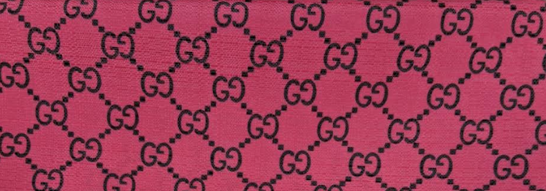 Gucci $16.99 HOT PINK and Pink CANVAS NO STRETCH