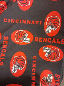 BENGALS DEEP Orange updated 4 Way Stretch Spandex Fabric  16.99 at checkout