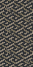 Load image into Gallery viewer, Versace Blue or Tan Designer Inspired Fabrics Spandex 4 way Stretch
