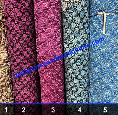 Gucci Designer inspired fabrics [designer spandex and more]