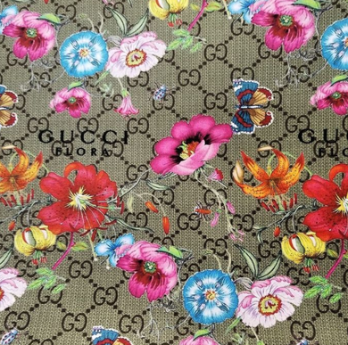 Gucci print fabric by the yard Clearance