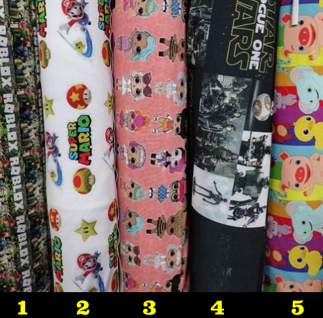 Halloween 4-way Spandex Fabric