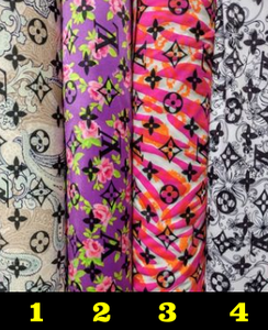 PRE Owned $14.99 a yard Spandex 4 way Designer Inspired Fabric