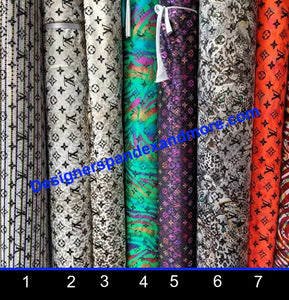 Louis Vuitton Designer Inspired Fabric