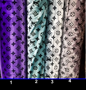 PRE OWNED Stretch Velvet Designer Inspired Fabrics Spandex