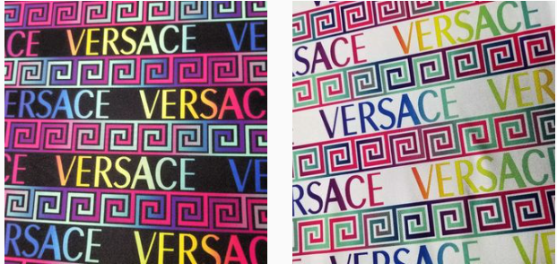 Versace Spandex 4 way Designer Inspired Fabric 16.99 at checkout