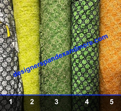Gucci Designer inspired fabrics [designer spandex and more]