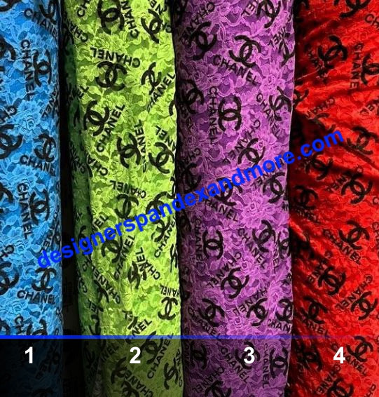 chanel lace designer inspired fabrics [designer spandex and more]