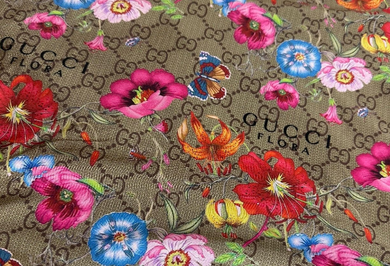 Gucci floral print fabric Clearance
