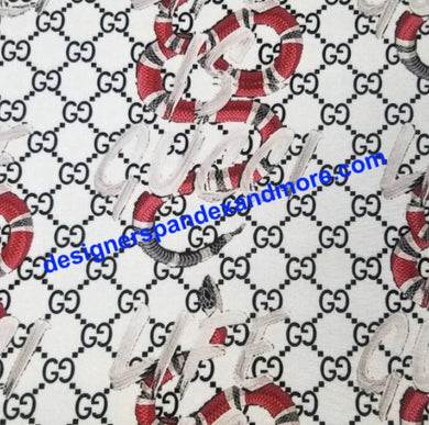 Gucci Designer inspired fabrics [designer spandex and more]