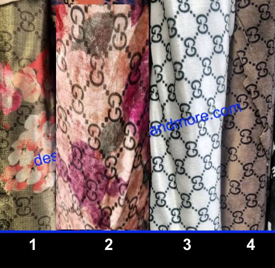 Gucci Designer Inspired Fabric Spandex
