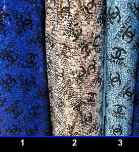 Chanel designer inspired fabrics [designer spandex and more]