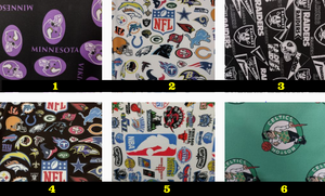 TEAM Inspired Fabric $16.99  at checkout