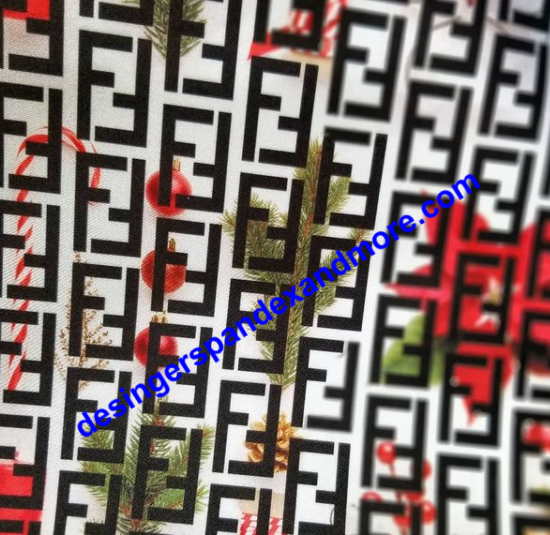 Chanel Christmass Fabric Designer Spandex and More