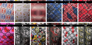 GUCCI Designer Inspired 4 Way Stretch Spandex Fabric 16.99 at checkout
