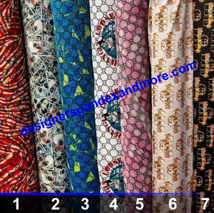 Gucci Designer Inspired Fabrics [designer spandex and more]