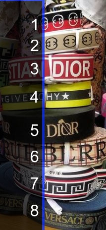 Designer Elastic Banding at COST! $8.99 a yard