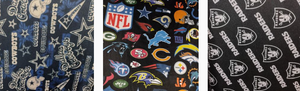 NFL Football designer inspired 4 way stretch $16.99  at check out
