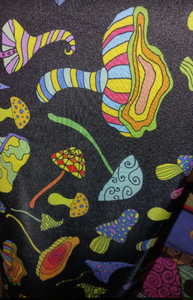 Jazzy Mushroom Designer Inspired Fabrics Spandex 4 way Stretch