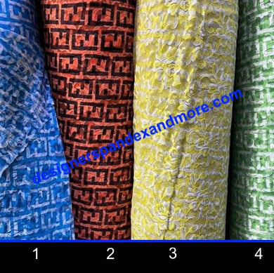 Fendi Designer inspired fabrics [designer spandex and more]