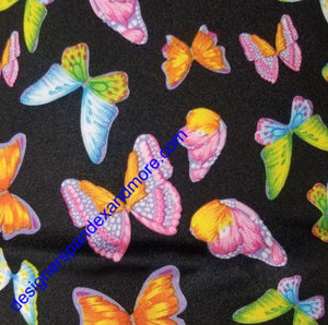 Butterflies Designer Inspired Spandex Fabric ALL $16.99 a yard mix and match