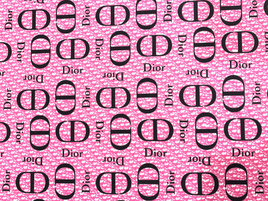 Christian Dior Designer Inspired Fabric - [Designer Spandex and More]