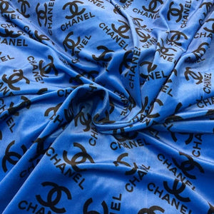 [Chanel Inspired Royal Blue] - [Designer Spandex and More]
