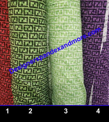 Fendi Designer Inspired Fabrics [designer spandex and more]