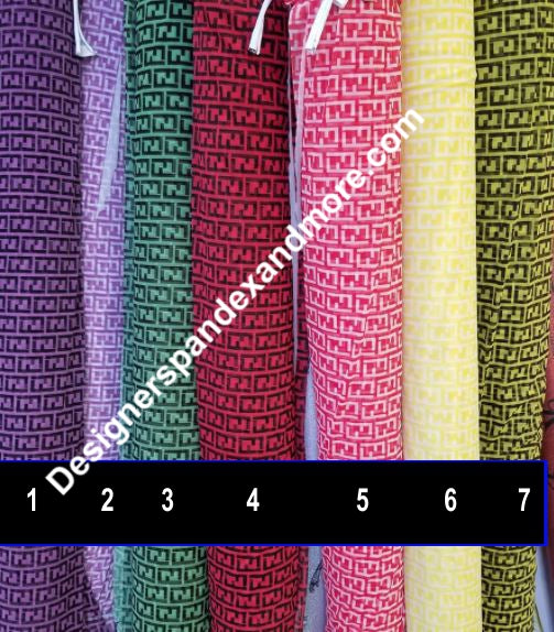 Fendi designer Inspired Fabrics [designer spandex and more]
