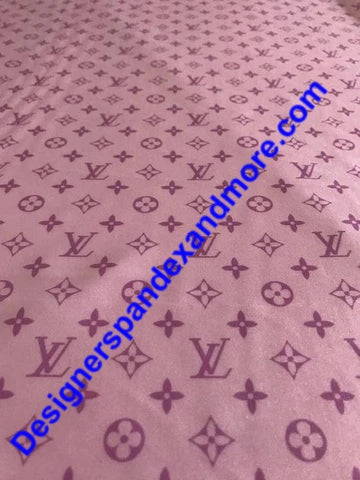 Pre Owned Pink Powder Designer Inspired Fabric