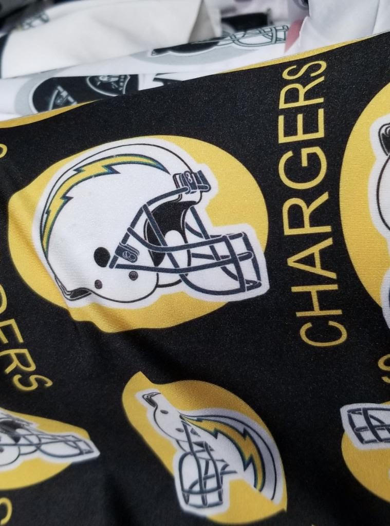 CHARGERS 4 Way Stretch Spandex Fabric  16.99 at checkout