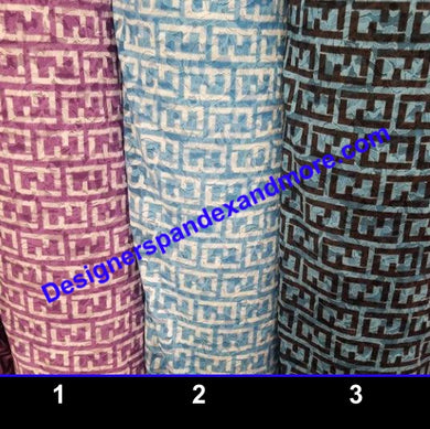 Fendi designer inspired fabrics [designer spandex and more]